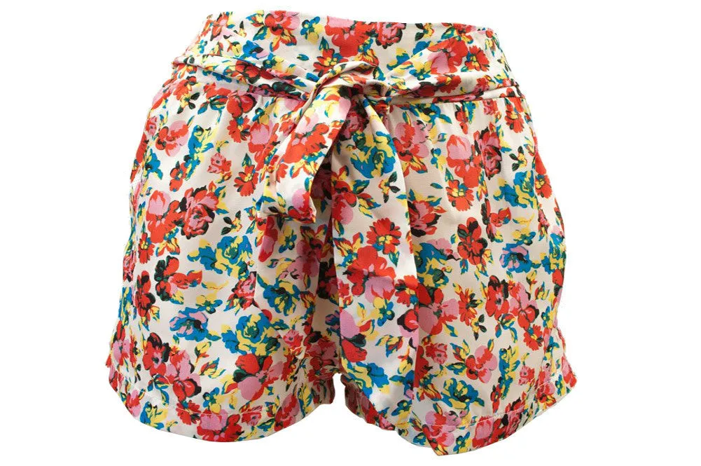 SH10896 Flower Print Shorts (More color options)