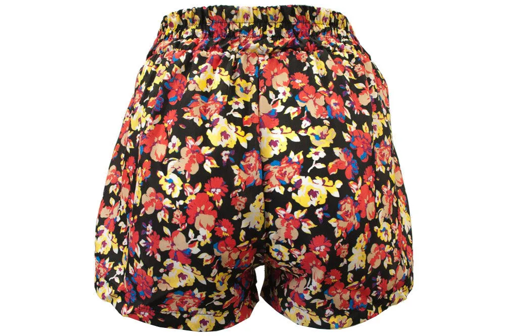 SH10896 Flower Print Shorts (More color options)