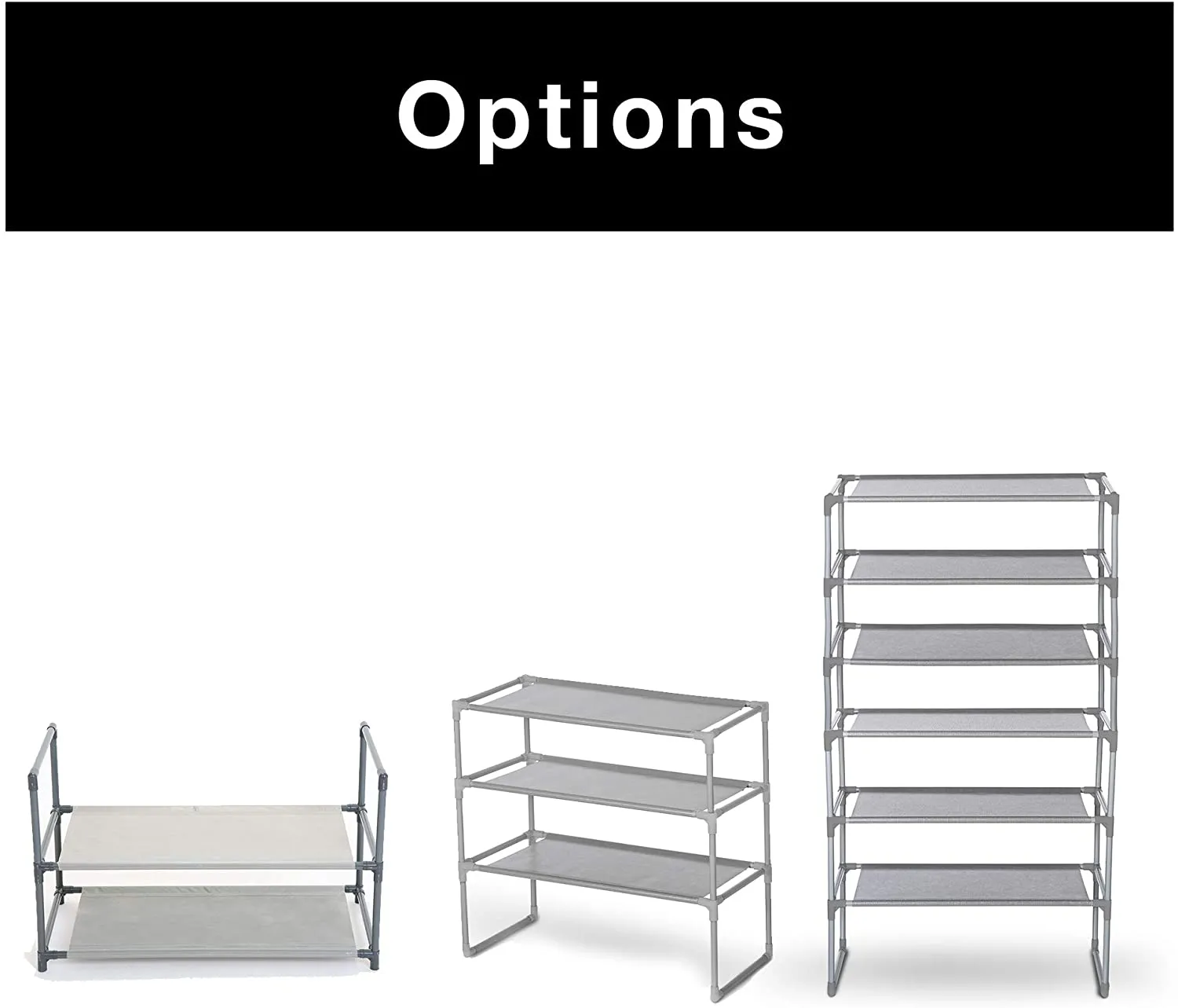Shoe Rack Shelf with Laminated Liner
