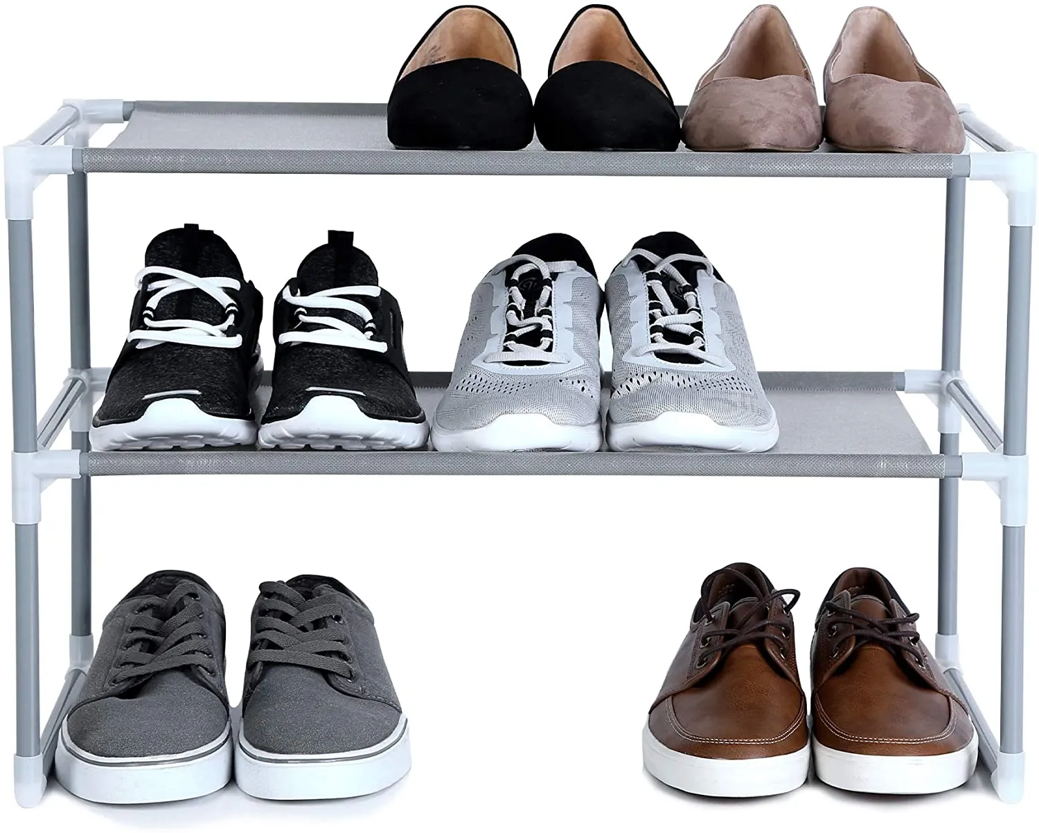 Shoe Rack Shelf with Laminated Liner