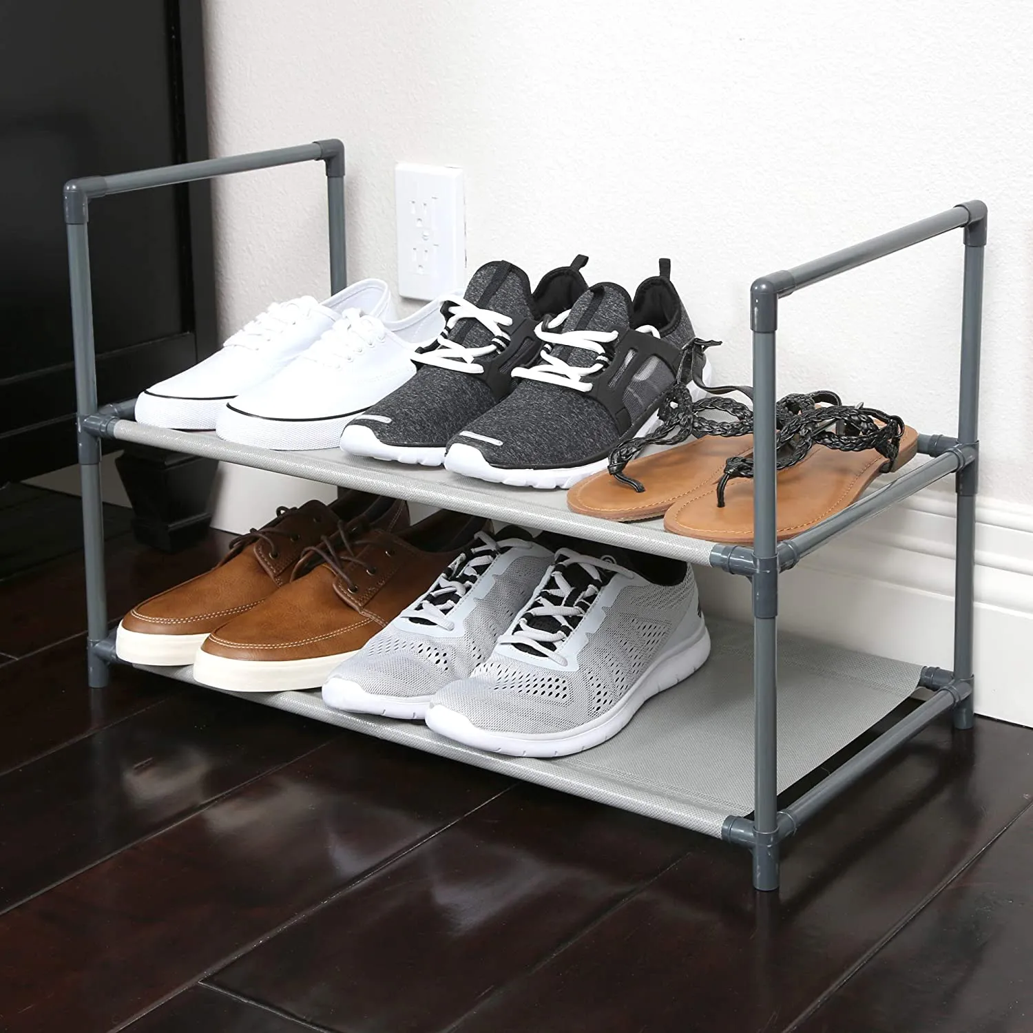 Shoe Rack Shelf with Laminated Liner