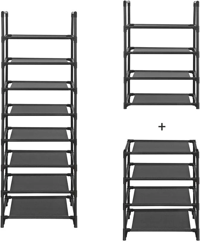 Shoe Rack Storage Shelves 8 Tier 16 Pair