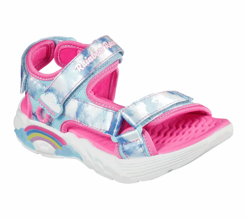 SKECHERS RAINBOW RACER - SUMMER SKY - 302975L - BLU