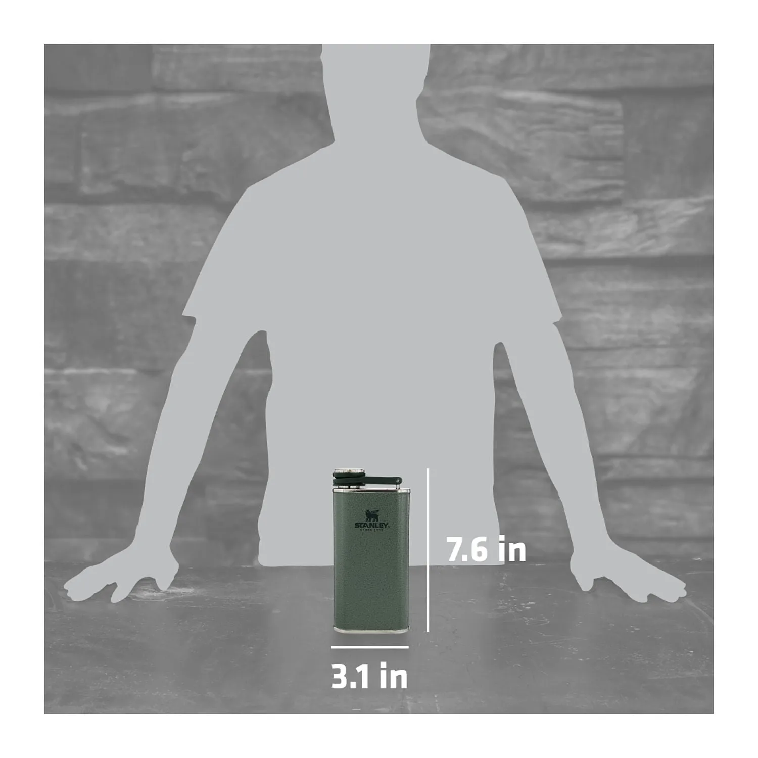 Stanley Easy Fill Wide Mouth Flask 8 oz