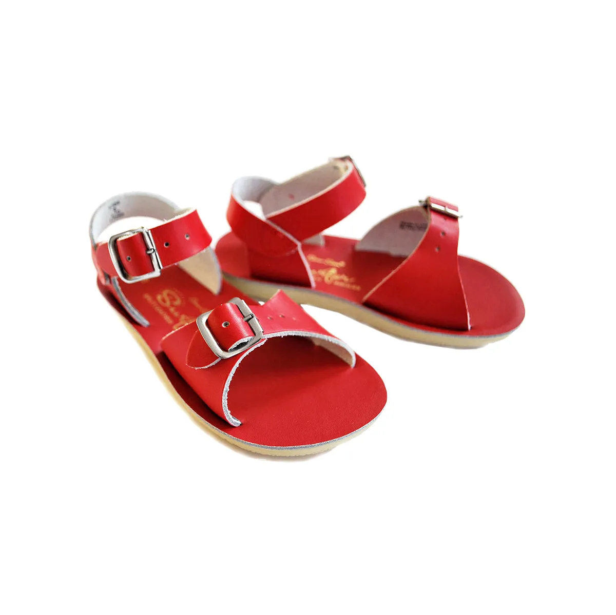 Surfer Sandals in Red by Salt-Water - Last Ones In Stock - SS 5-7 / EUR 20-23