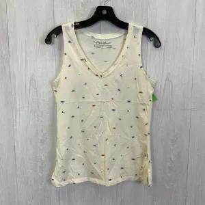 Tank Top By Eddie Bauer In Cream, Size:Xs