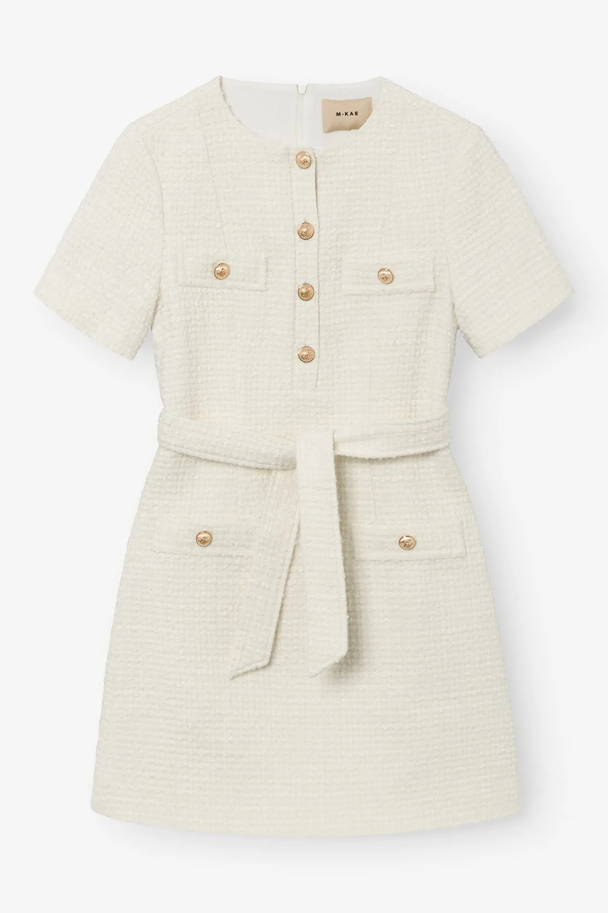 Taylor Boucle Dress - Off-White