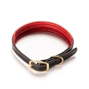 The Inferno Leather Dog Collar