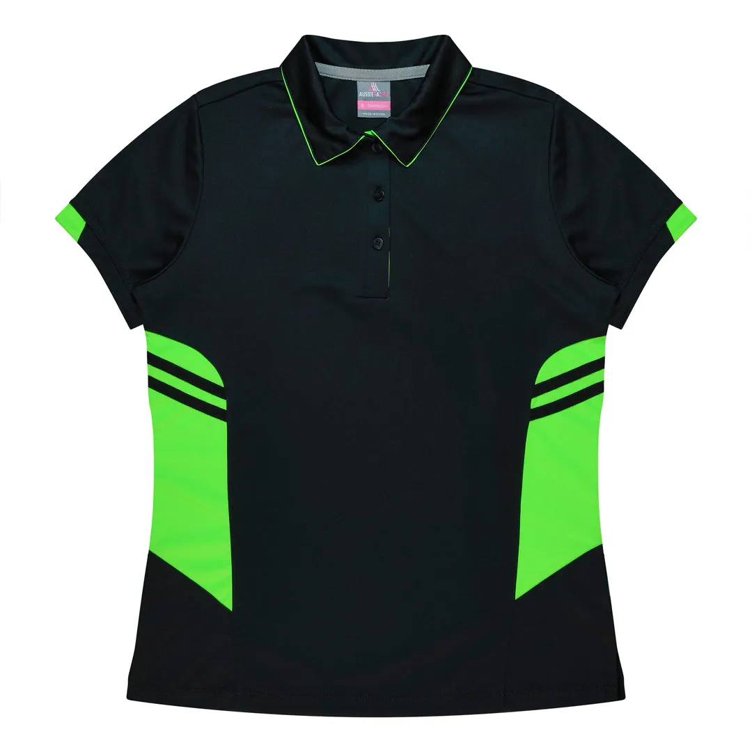 The Tasman Polo | Ladies | Short Sleeve | Black Base