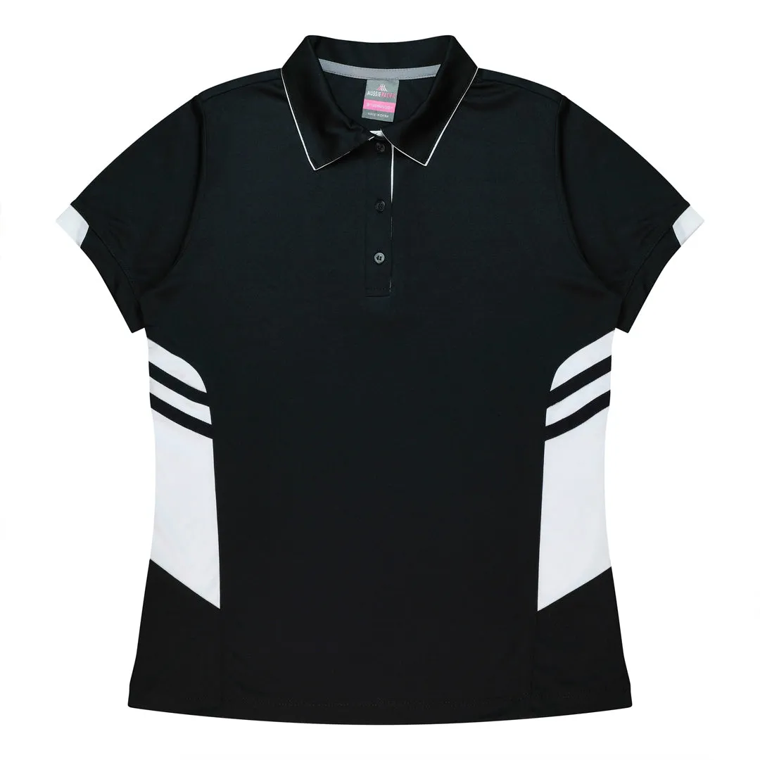 The Tasman Polo | Ladies | Short Sleeve | Black Base