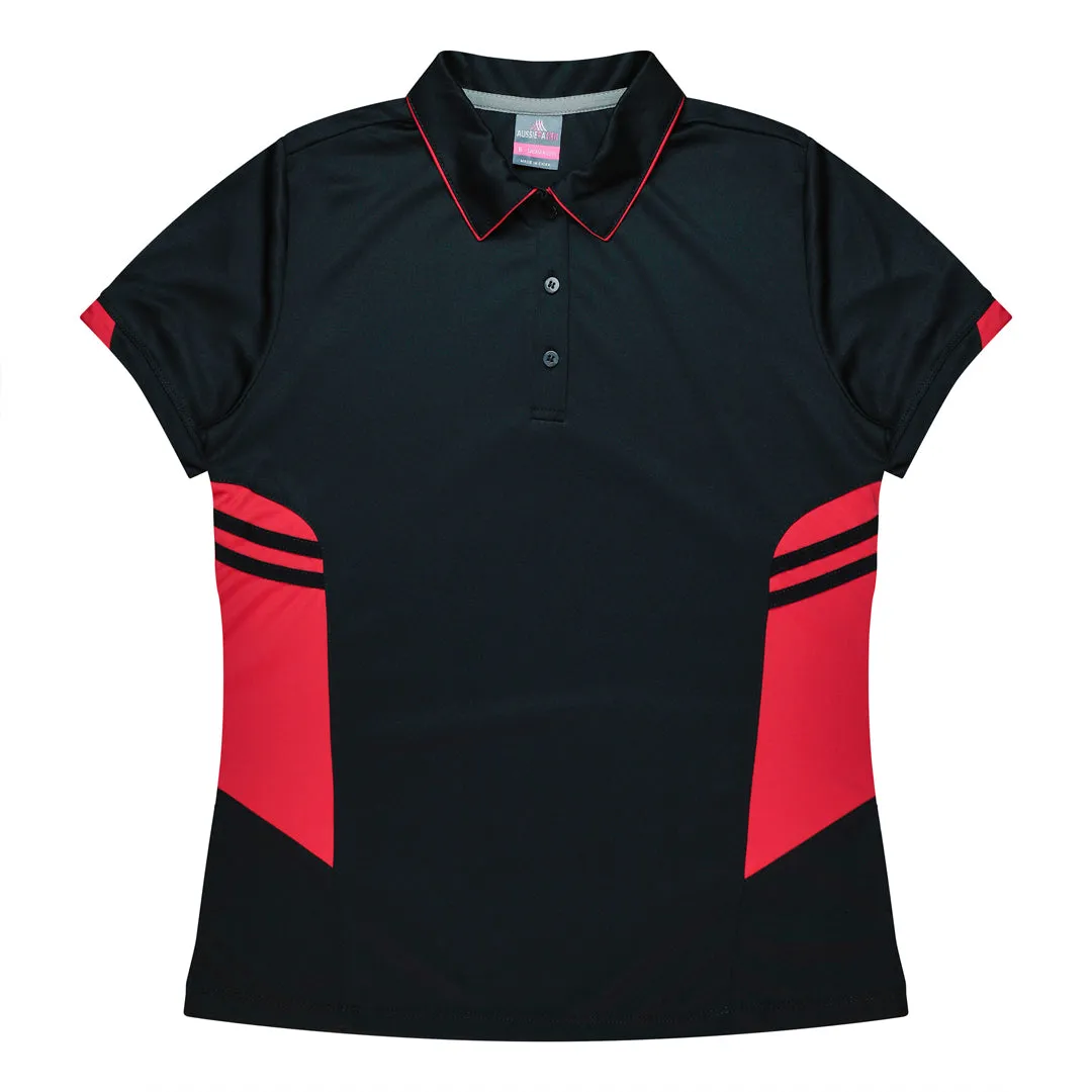 The Tasman Polo | Ladies | Short Sleeve | Black Base