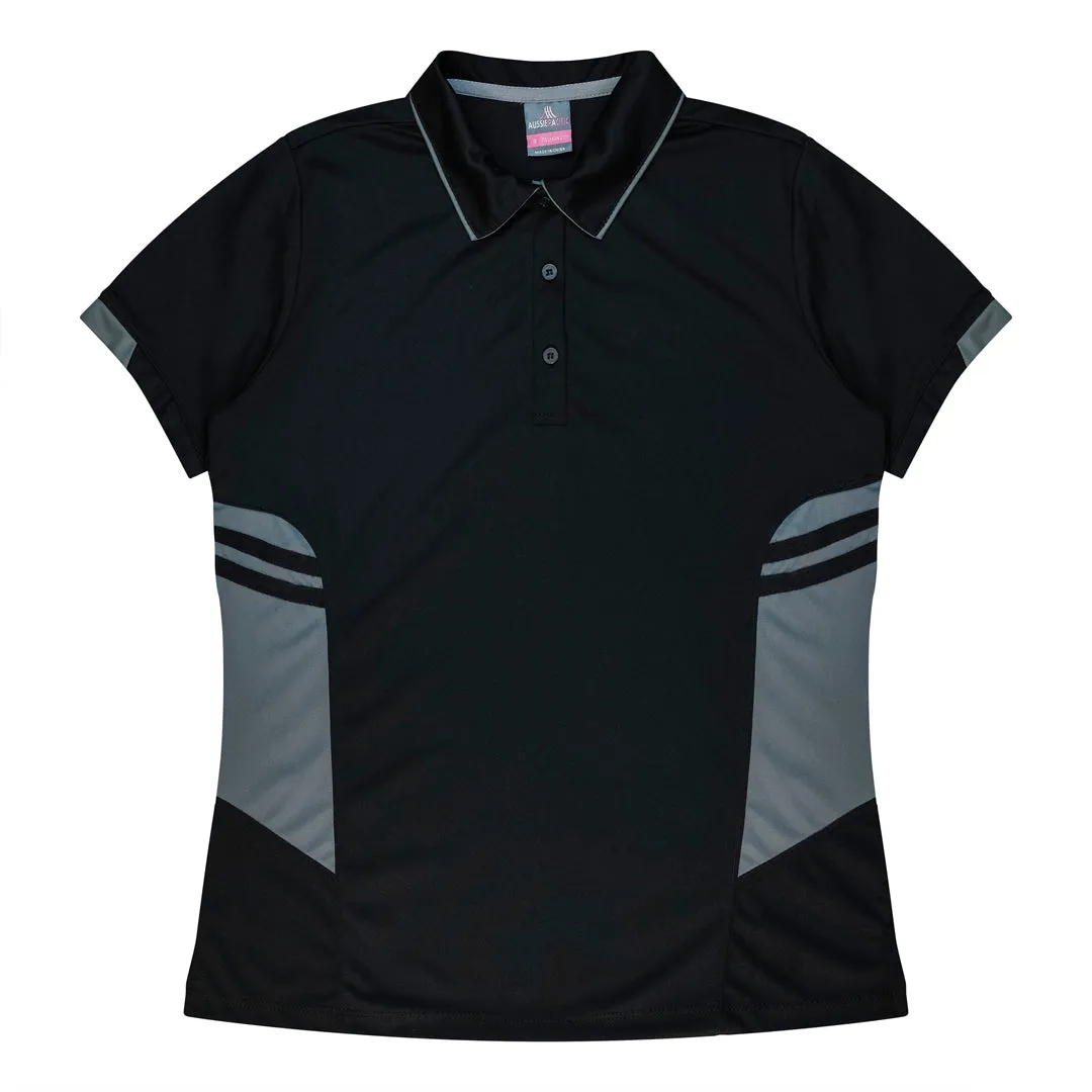 The Tasman Polo | Ladies | Short Sleeve | Black Base