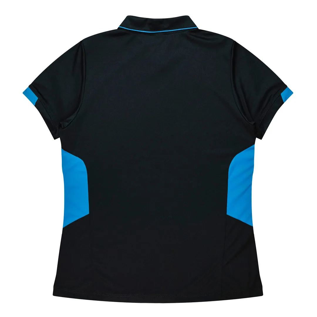 The Tasman Polo | Ladies | Short Sleeve | Black Base