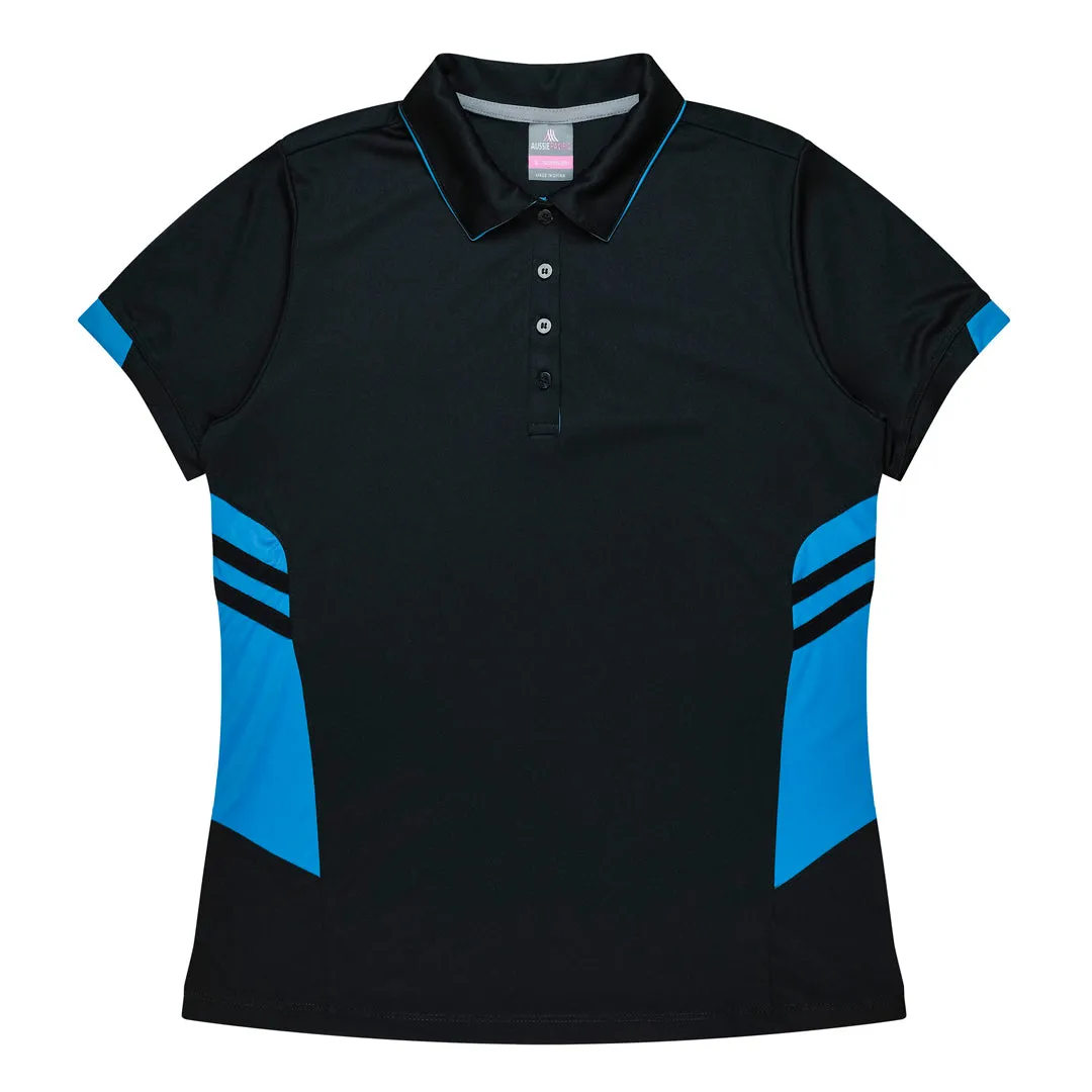The Tasman Polo | Ladies | Short Sleeve | Black Base