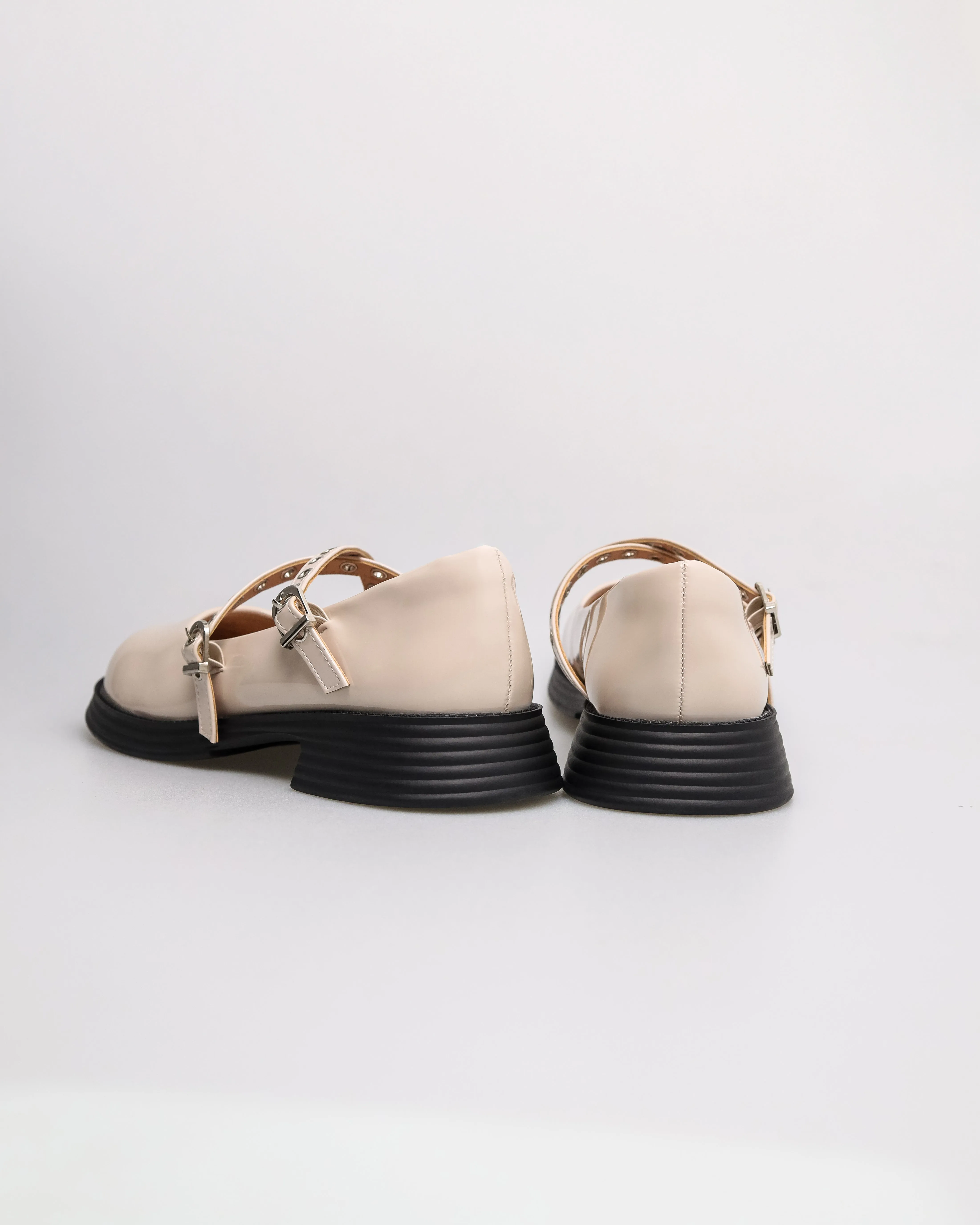 Tomaz NN453 Ladies Gothic Marry Jane Flats