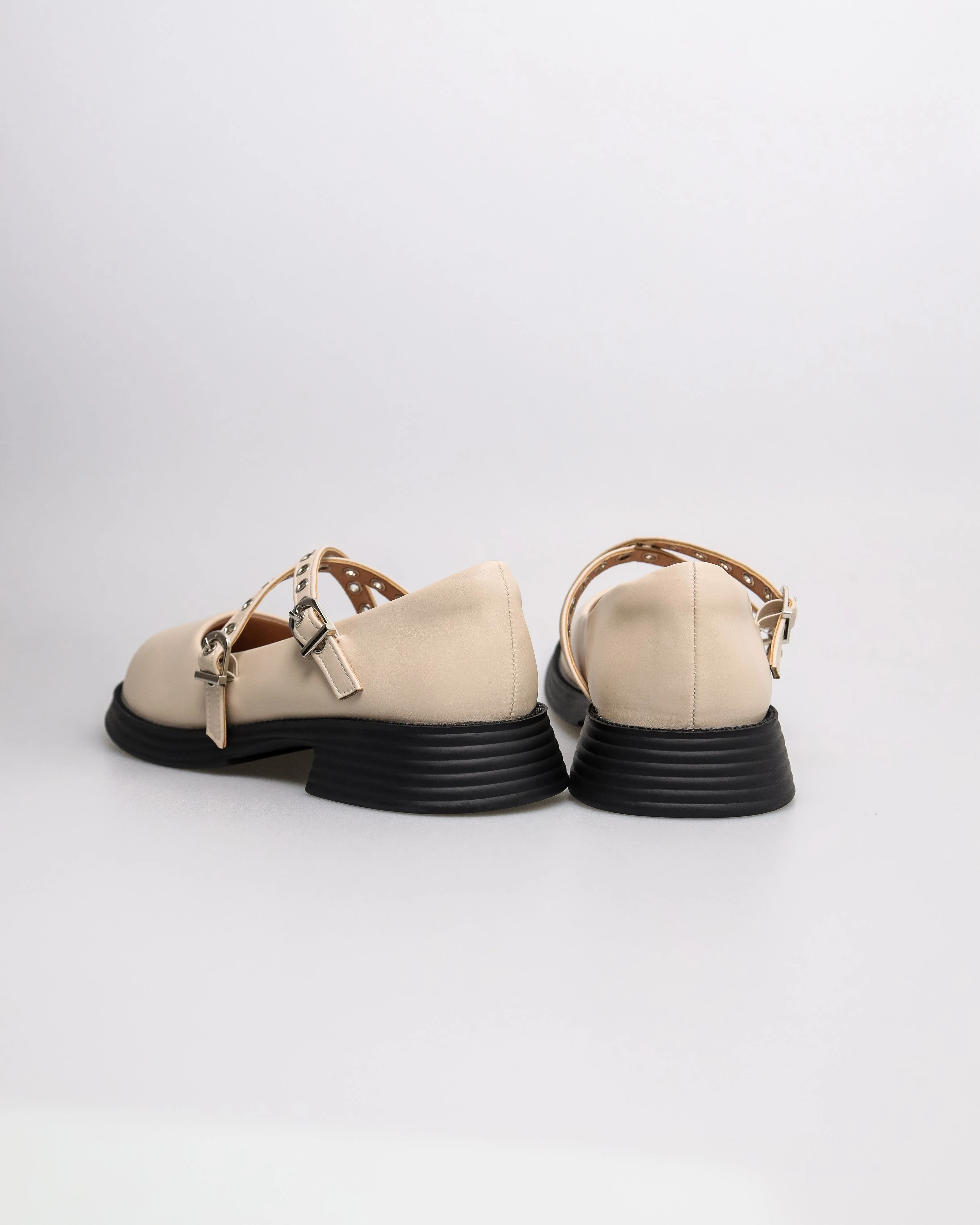 Tomaz NN453 Ladies Gothic Marry Jane Flats