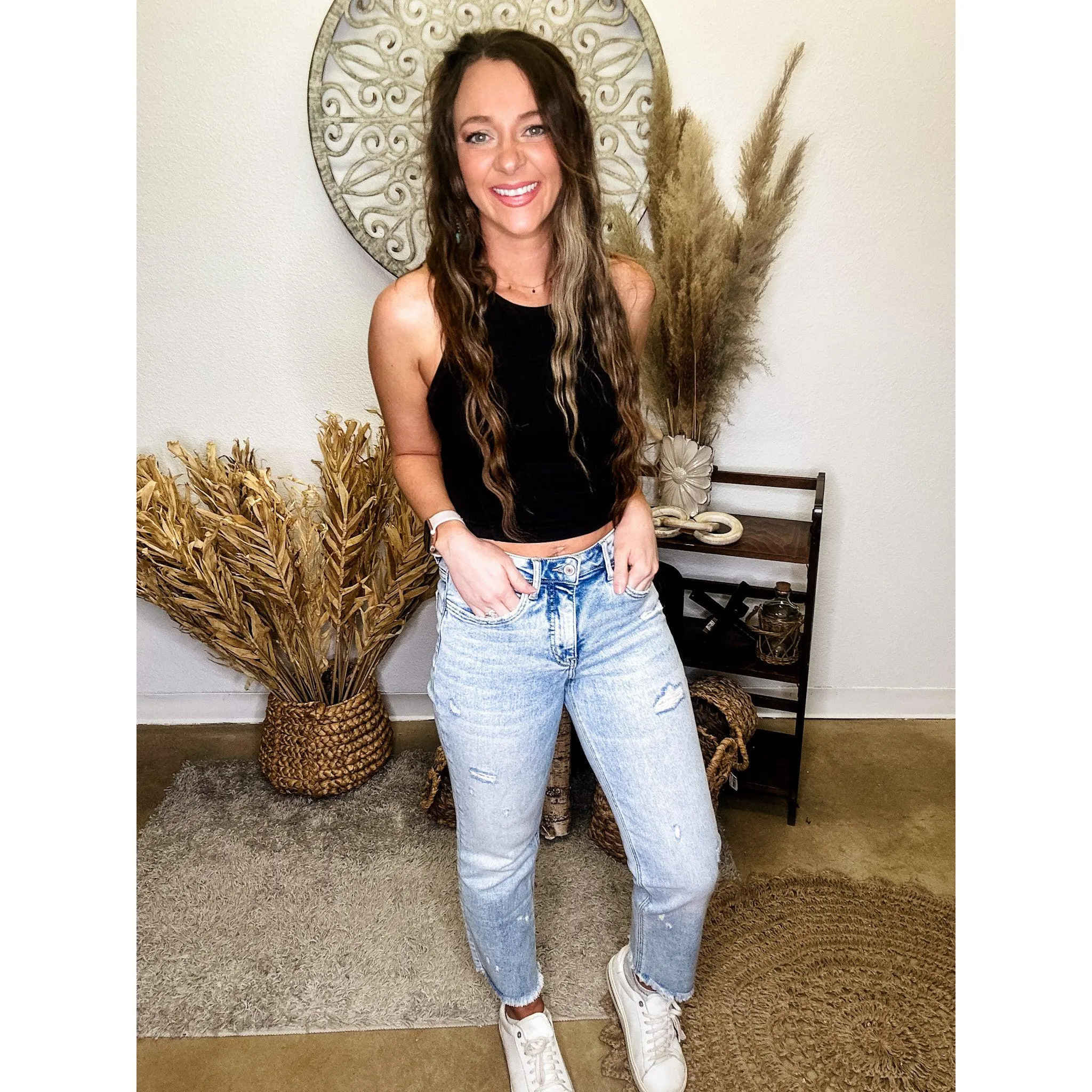 Tummy Control Jeans | Lovervet
