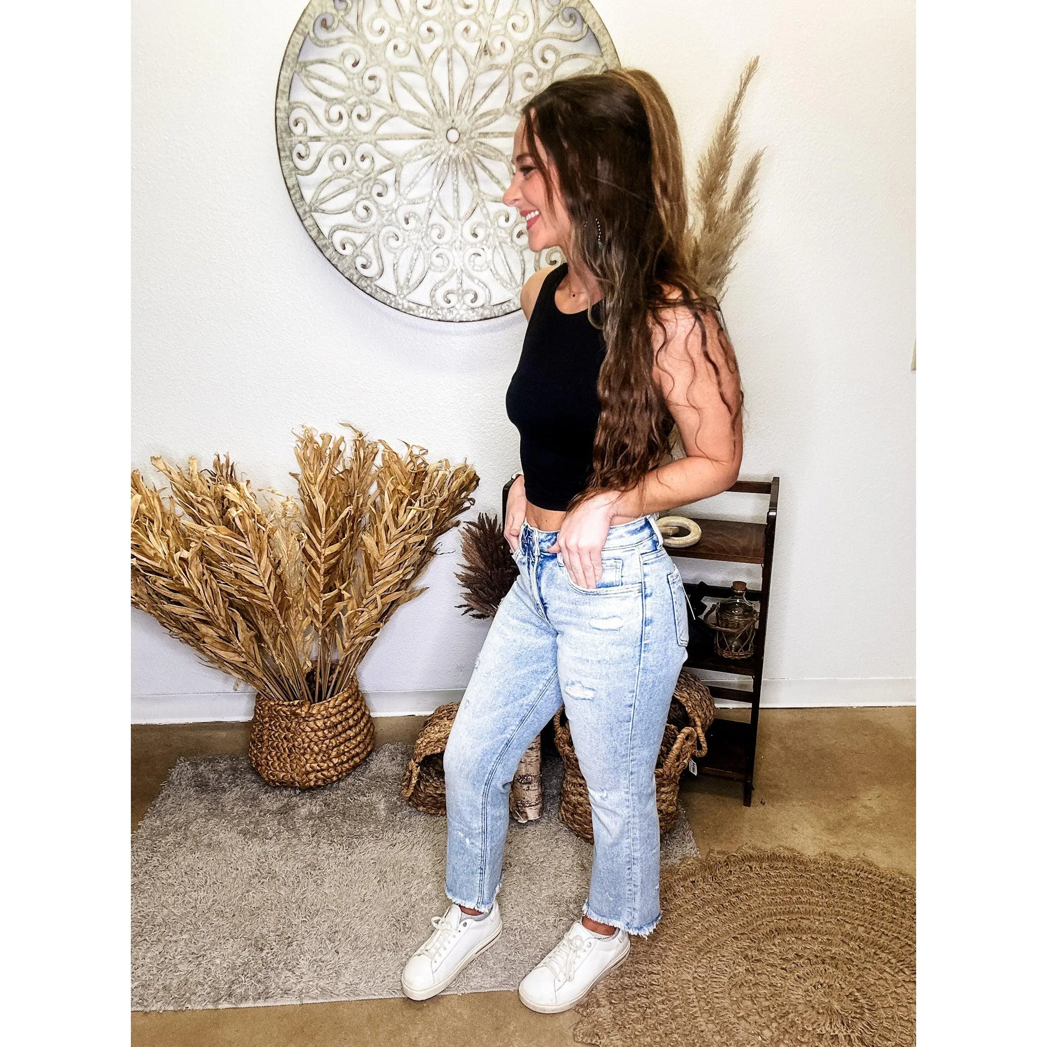 Tummy Control Jeans | Lovervet