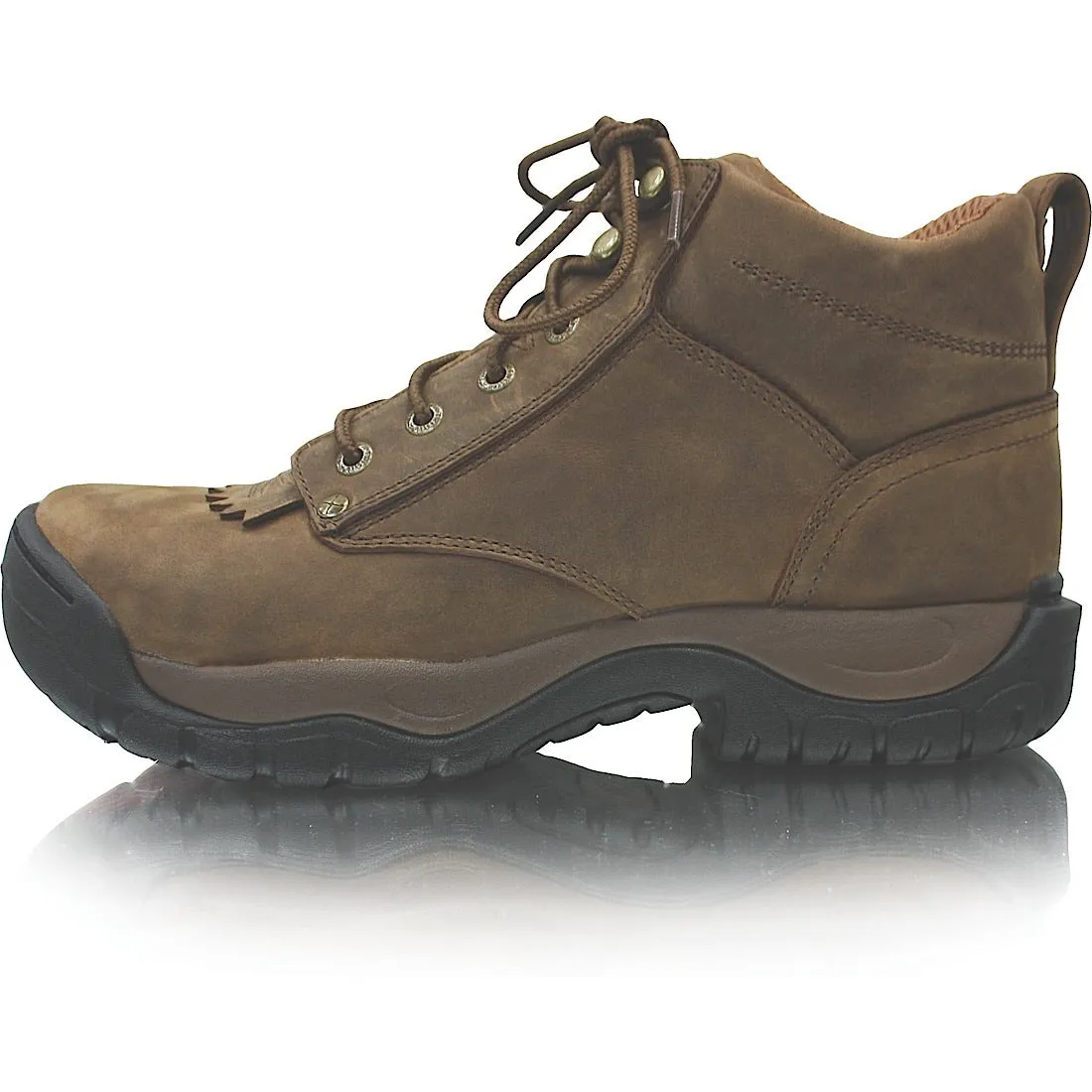 Twisted X Men's All Around Lace Up Distressed Saddle