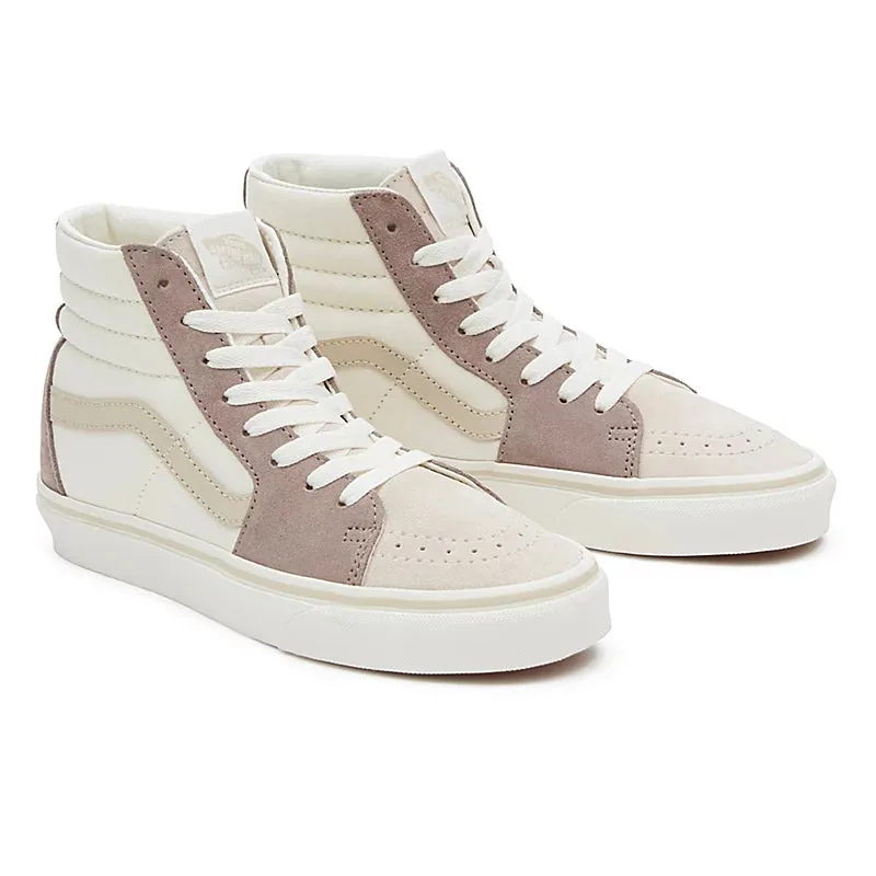 VANS Women's Sk8-Hi Shoes Multi Block Grey