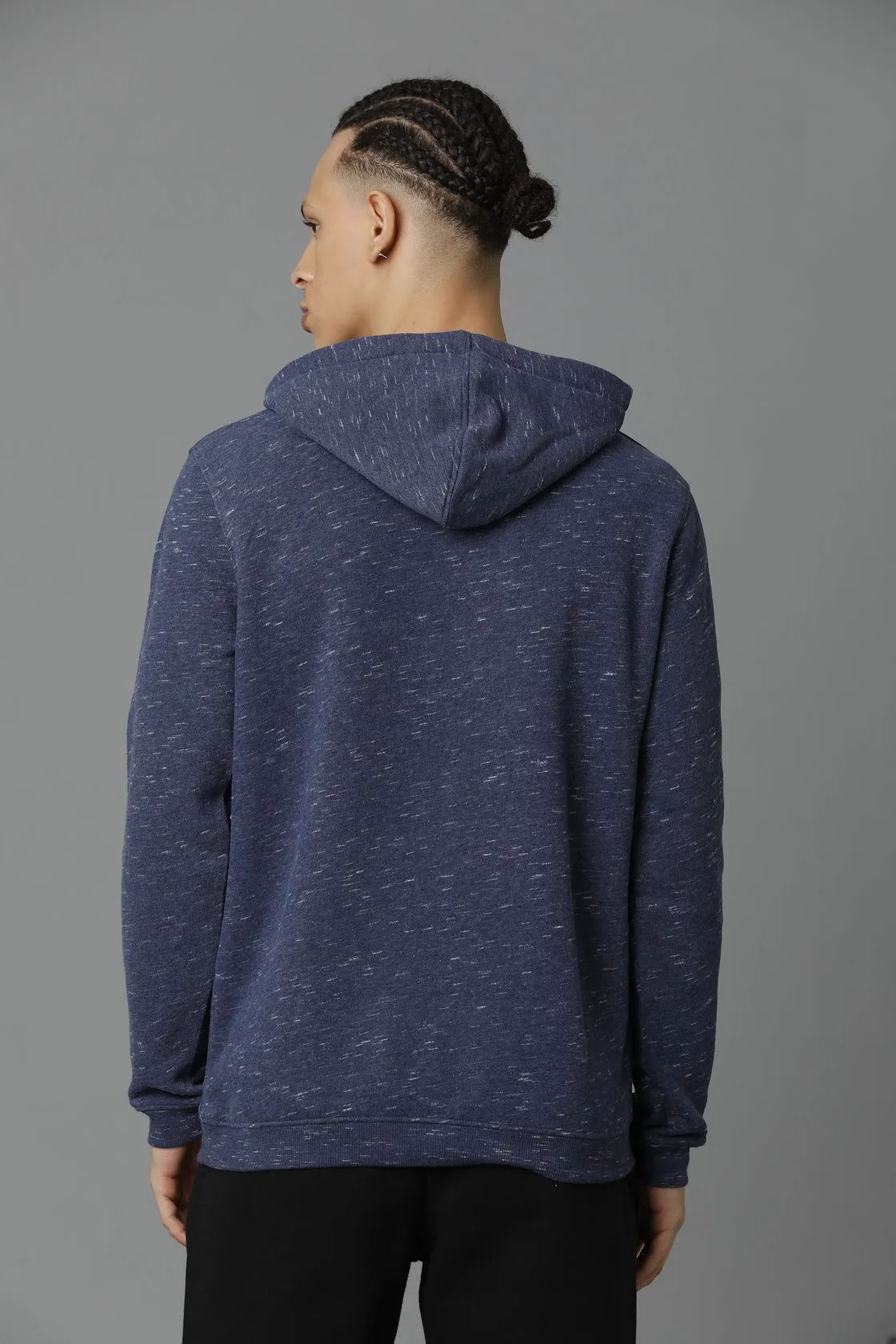 Voi Jeans Mens Regular Fit Navy Romance Sweatshirt