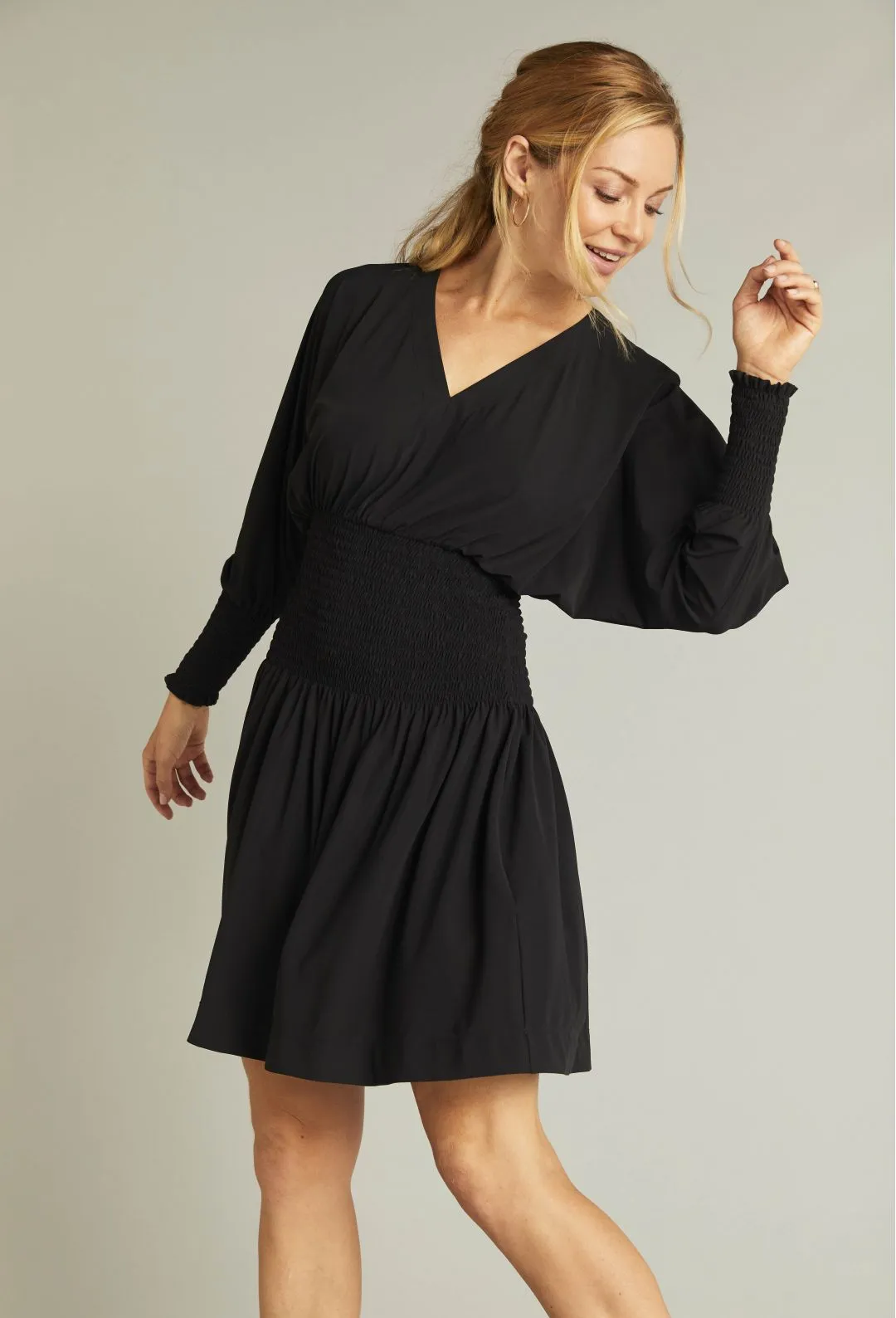 Voleuse Dress - Black