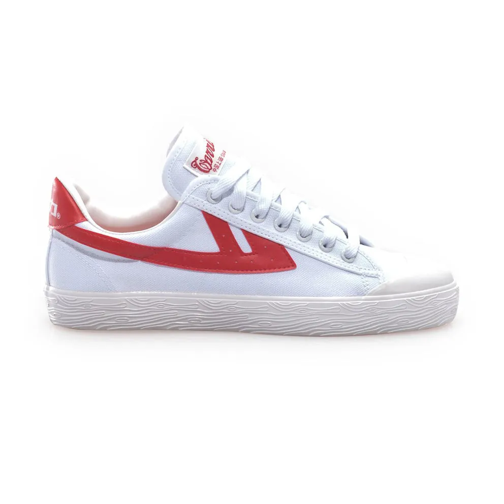 WARRIOR SHOES WB-1 // WHITE/RED
