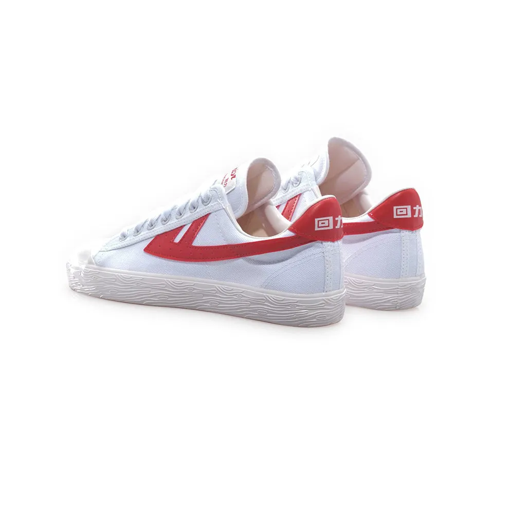 WARRIOR SHOES WB-1 // WHITE/RED