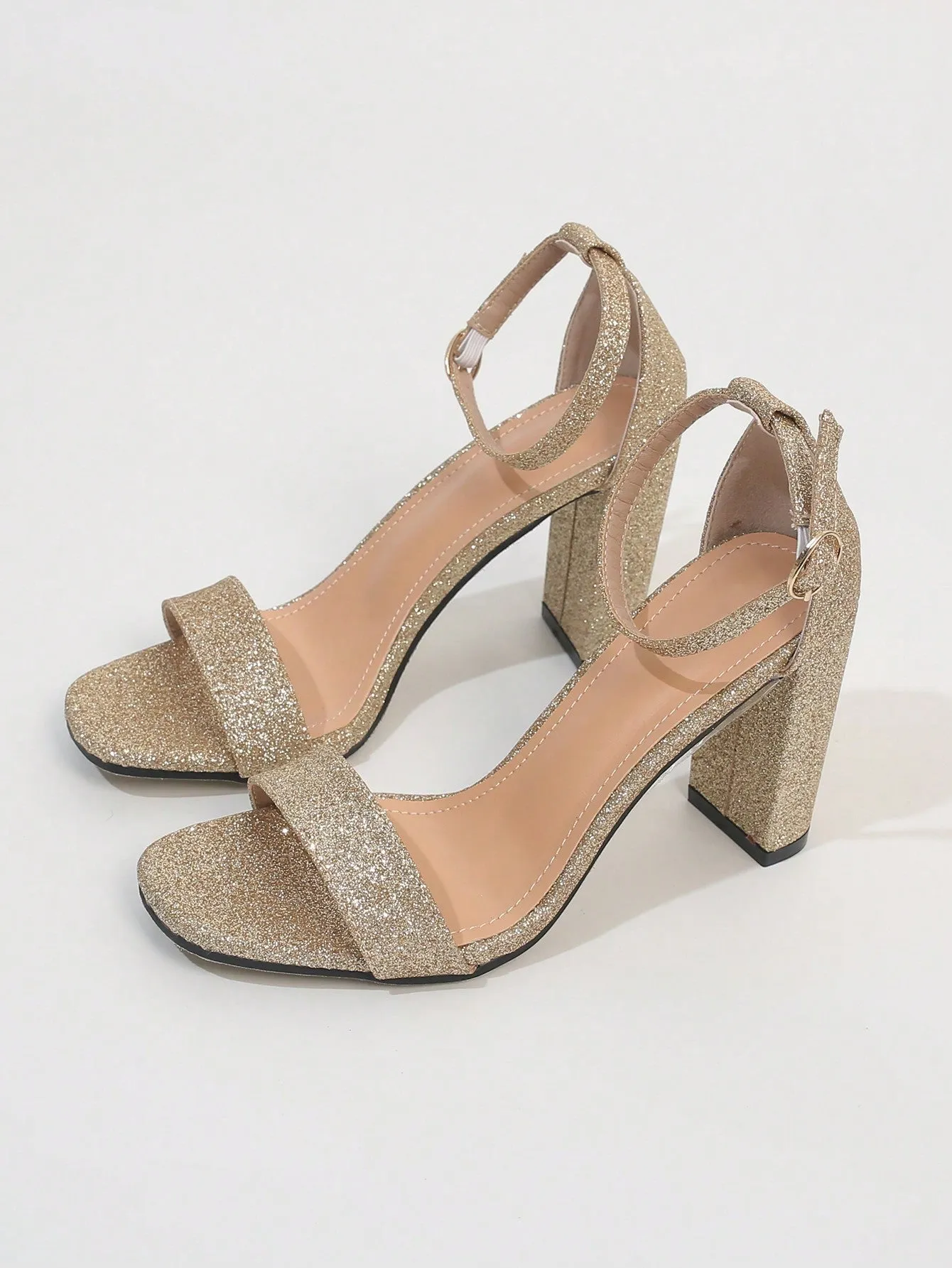 Women's High Heel Sandals Simple Belt Design With Versatile Style
