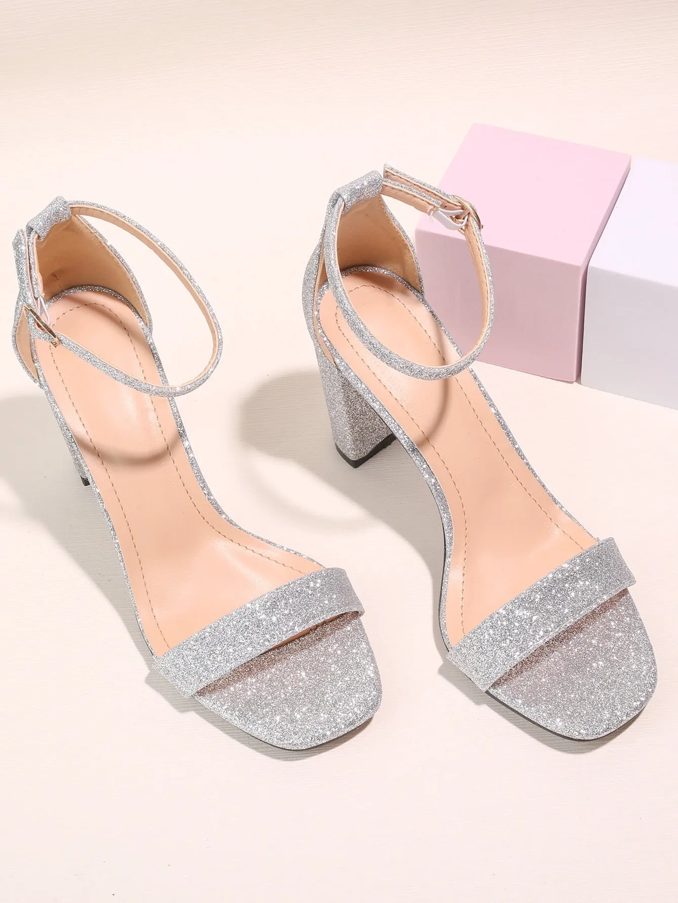 Women's High Heel Sandals Simple Belt Design With Versatile Style