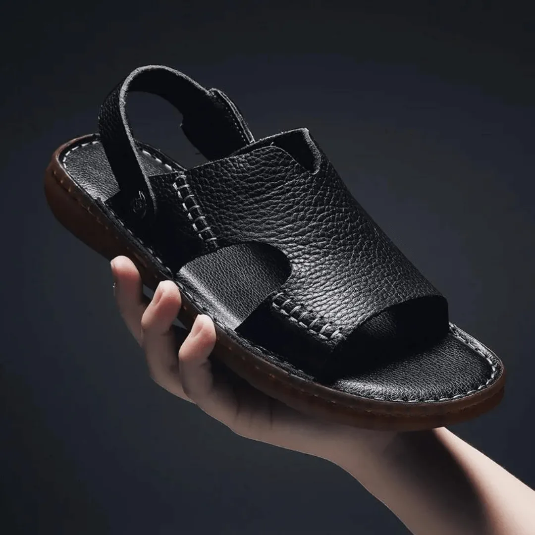 Women's Leather Strap Sandals