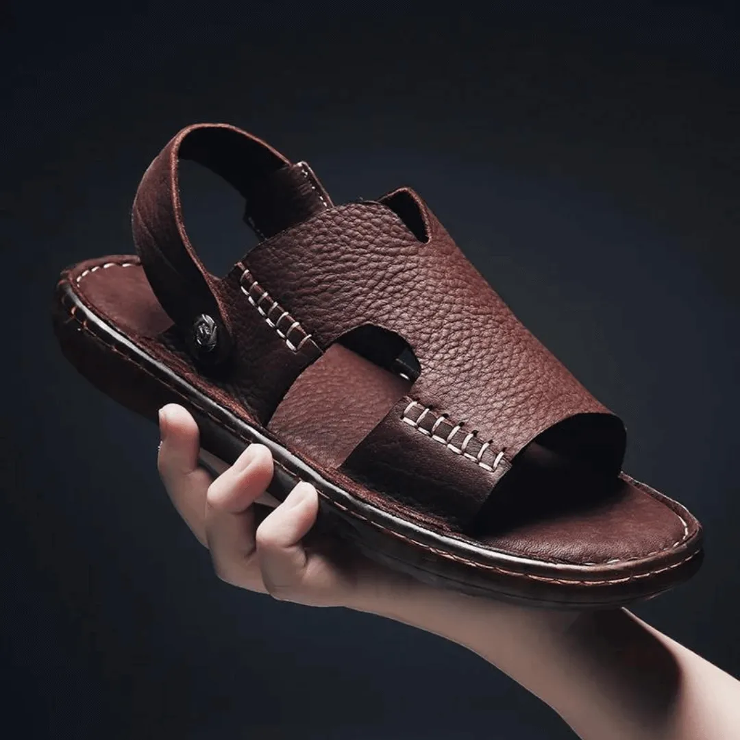Women's Leather Strap Sandals